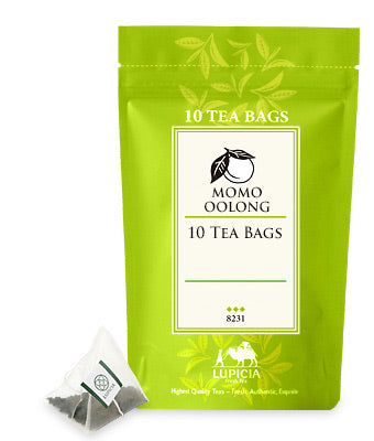 Momo Oolong Super Grade Tea Bags (10) - Lupicia