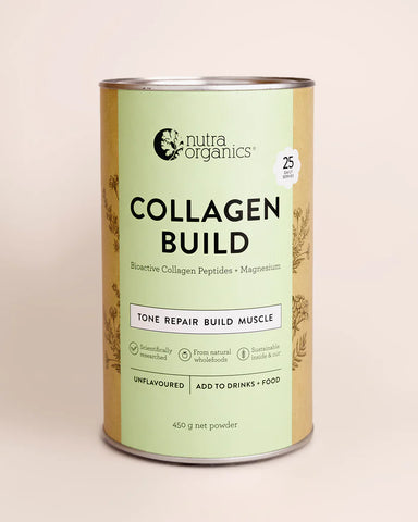 Collagen Build Unflavoured 450g - Nutra Organics