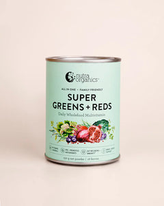 Super Greens + Reds 150g - Nutra Organics